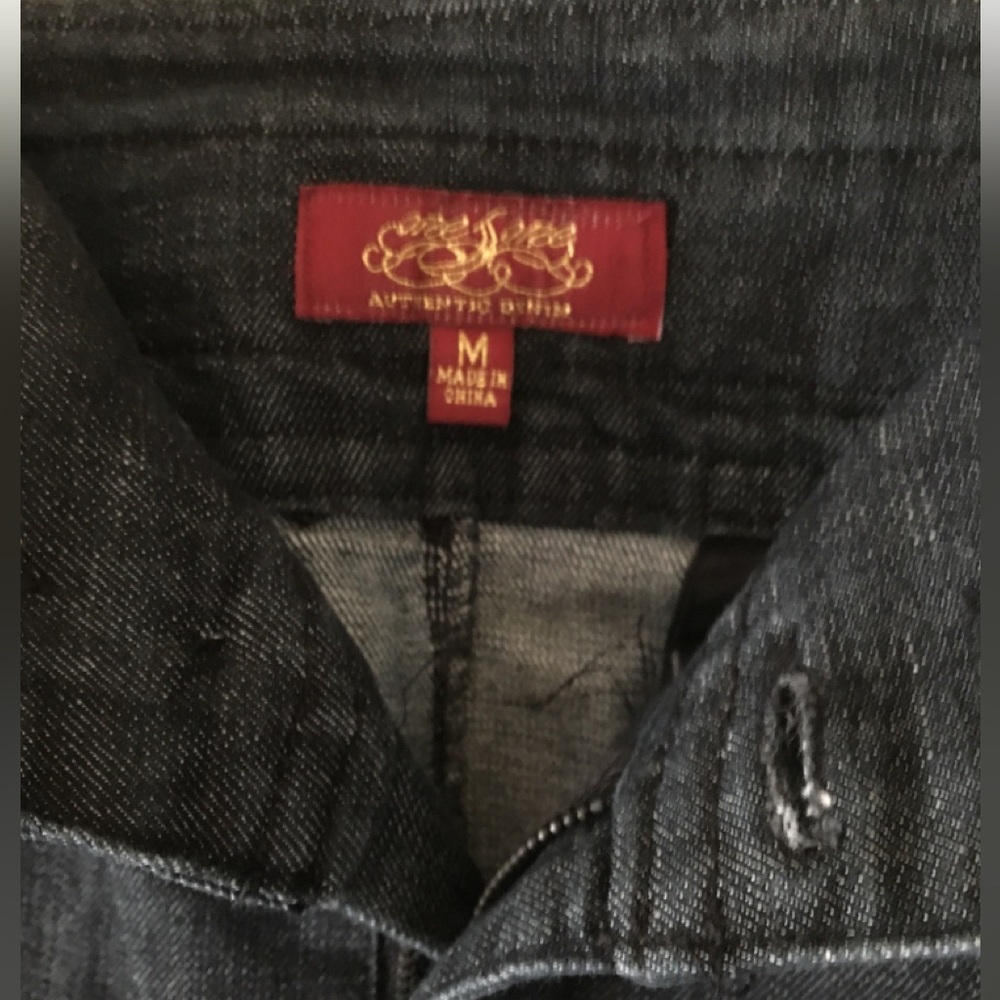 Dark Indigo Denim Pencil Skirt - Women - Picture 3 of 13